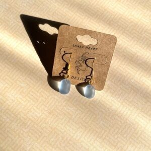 Sea Glass Inspired Dangle Earrings